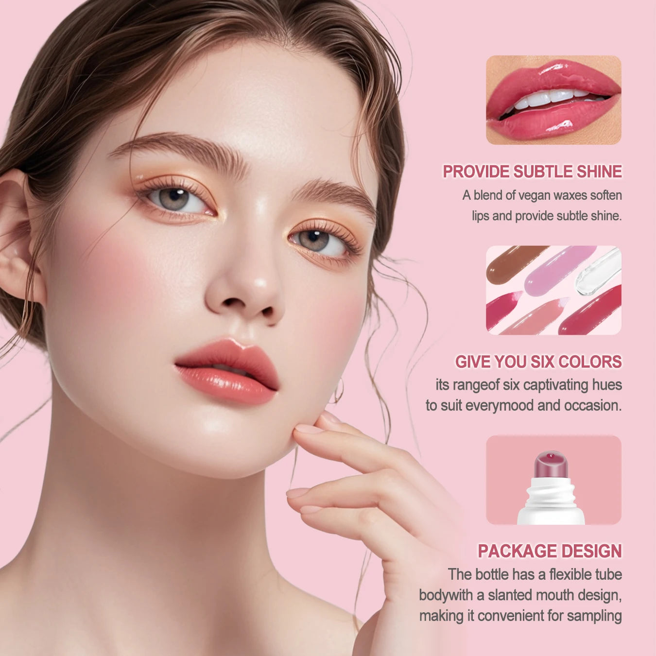 30-piece MISS FACTORX Hyaluronic Acid and Collagen Infused Lipstick - Deep Moisturizing, Long-lasting Lip Color, the perfect gif