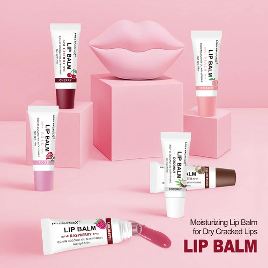 30-Piece MISS FACTORX Lipstick Set – Hyaluronic Acid & Collagen Infused, Deep Moisturizing Long-Lasting Colors