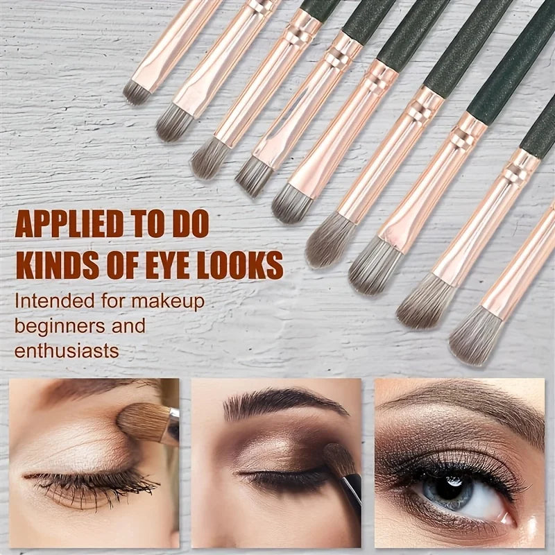 14-Piece Professional Makeup Brush Set – Soft Foundation, Blush & Contour Brushes