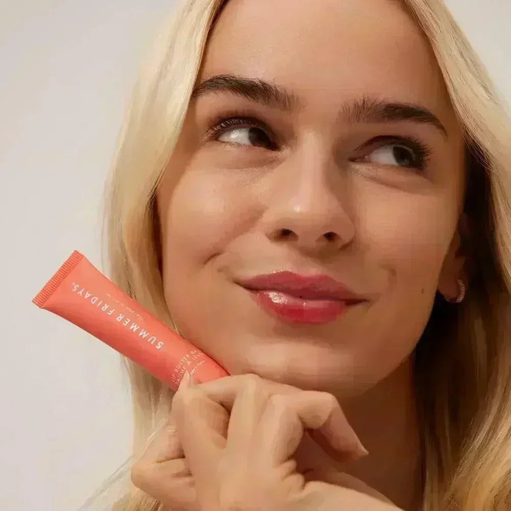 Popular Summer Friday Iced Coff Lip Balm Moisturizing Transparent Lipstick Set Smooth Soft Tube Mirror Lip Gloss Lip Makeupv