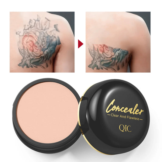 Waterproof Full Coverage Concealer | Tattoo & Scar Cover Foundation | Natural Finish for All Skin Types