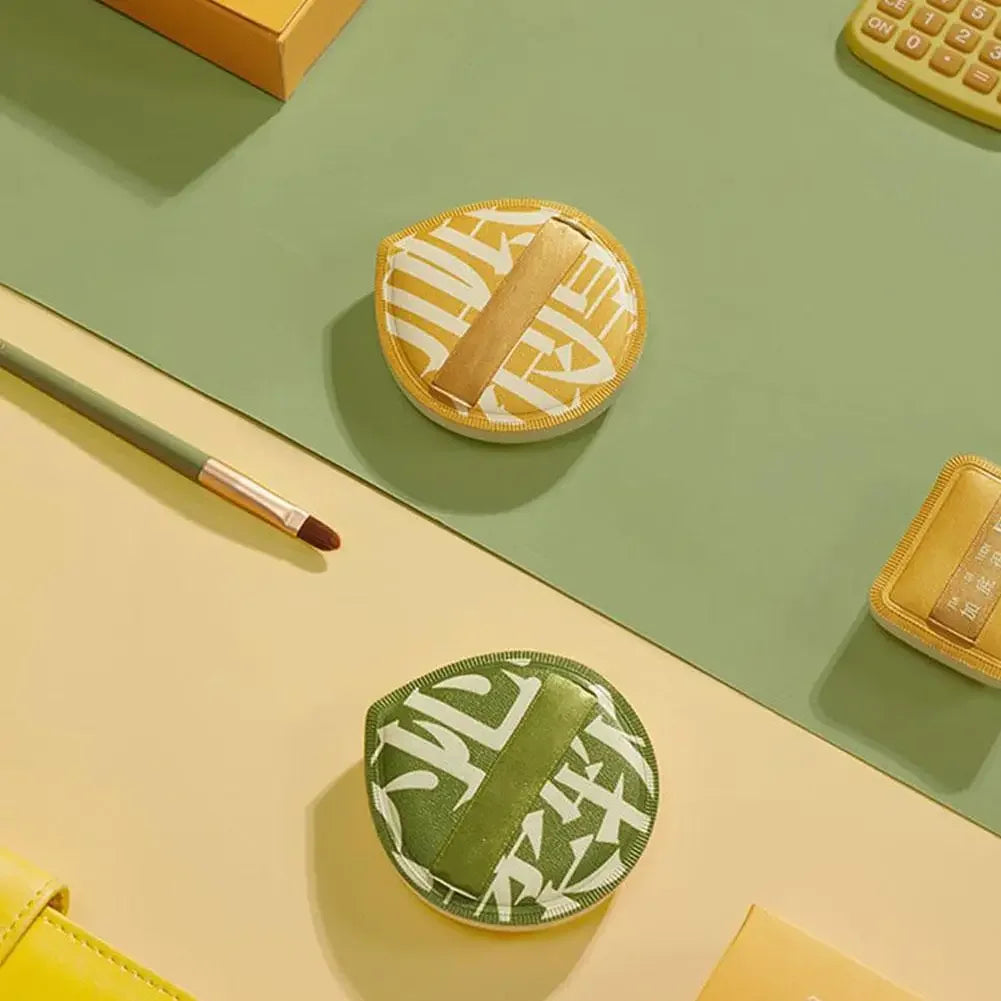 Air Cushion Cosmetic Puff Set | Soft Cotton Candy Makeup Sponges with Storage Box | Wet & Dry Beauty Tools