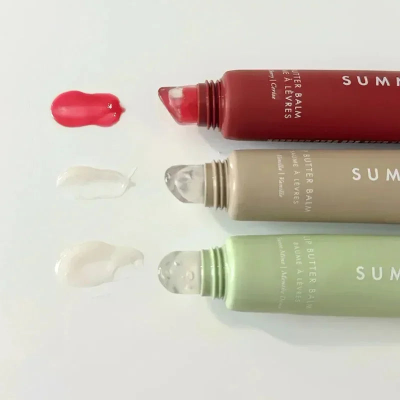 Popular Summer Friday Iced Coff Lip Balm Moisturizing Transparent Lipstick Set Smooth Soft Tube Mirror Lip Gloss Lip Makeupv