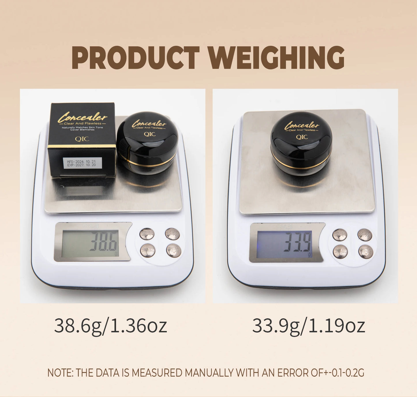 Waterproof Full Coverage Concealer | Tattoo & Scar Cover Foundation | Natural Finish for All Skin Types