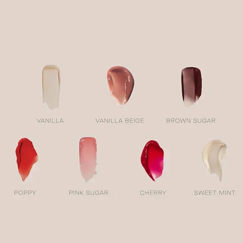 Popular Summer Friday Iced Coff Lip Balm Moisturizing Transparent Lipstick Set Smooth Soft Tube Mirror Lip Gloss Lip Makeupv